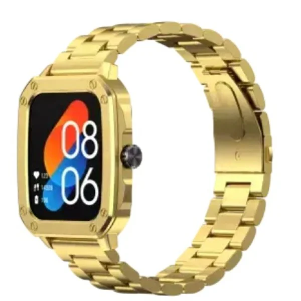 SIA Smart Watch with Removable Case, Gold - SW7001