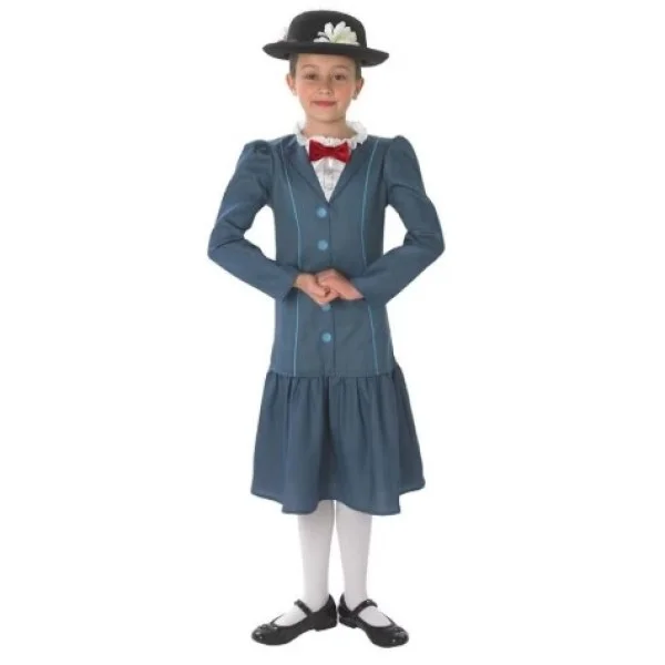 Tween Mary Poppins Girl Costume (9-10 Years) - 884133-9-10