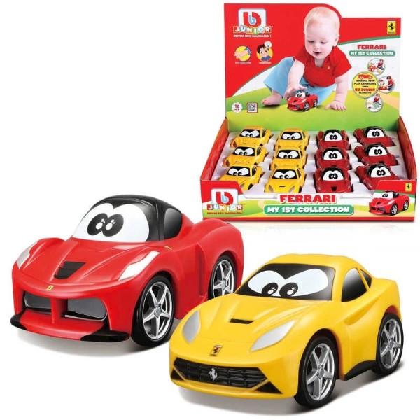 BB Junior Junior Plastic car FERRARI, Assorted - 85005-T