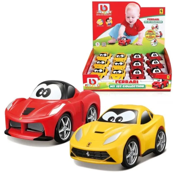 BB Junior Junior Plastic car FERRARI, Assorted - 85005-T