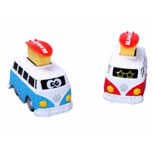 BB Junior VW Volkswagen Press & GO Preschool Bus, Assorted - 85110-T
