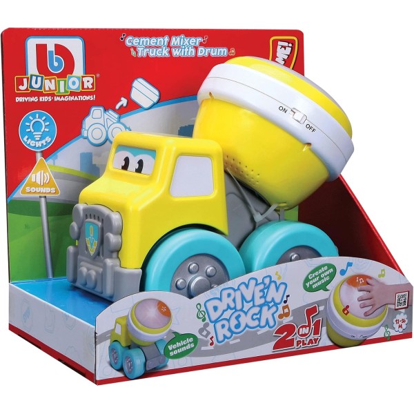 BB Junior Cement Mixer Truck with Drum - 86004-T