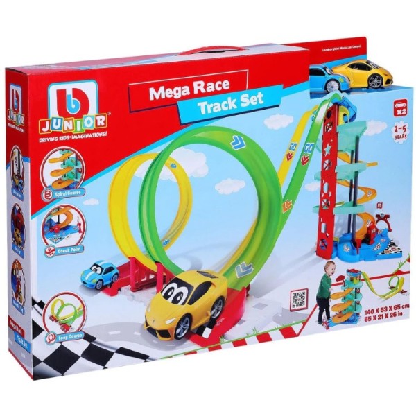BB Junior My First Mega Racetrack Set - 88614-T