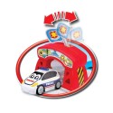 BB Junior Shake Runner Police Car - 88618-T