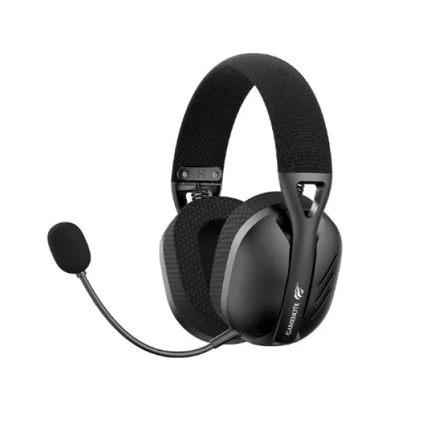 Havit Wireless Quad-Mode Gaming Headphone, Black - Fuxi-H3