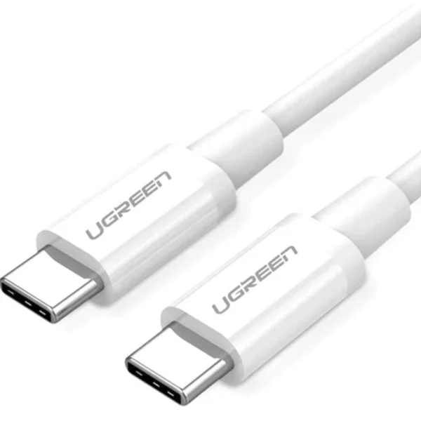 UGREEN USB-C 2.0 to USB-C ABS Cable 1.5m, White - US264