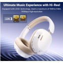 UGREEN HiTune Max5c Hybrid Active Noise-Cancelling Headphones, White - HP203