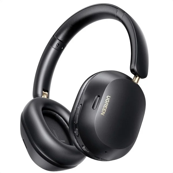 UGREEN HiTune Max5c Hybrid Active Noise-Cancelling Headphones, Black - HP203