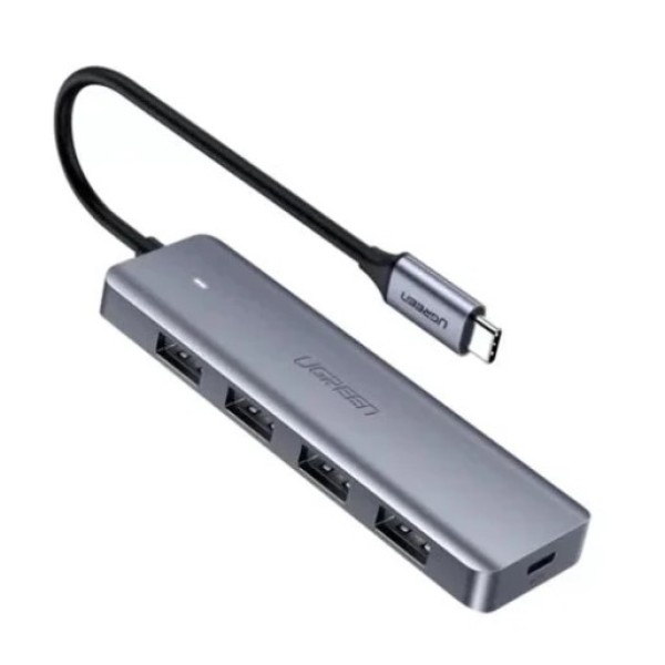 UGREEN 4-Port USB3.0 Hub with USB-C Power Supply - CM219
