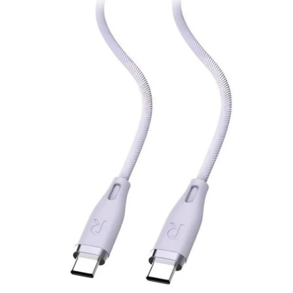 RAVPower 60W USB-C to USB-C Charging 1.2m Cable, Purple - RP-CB1037