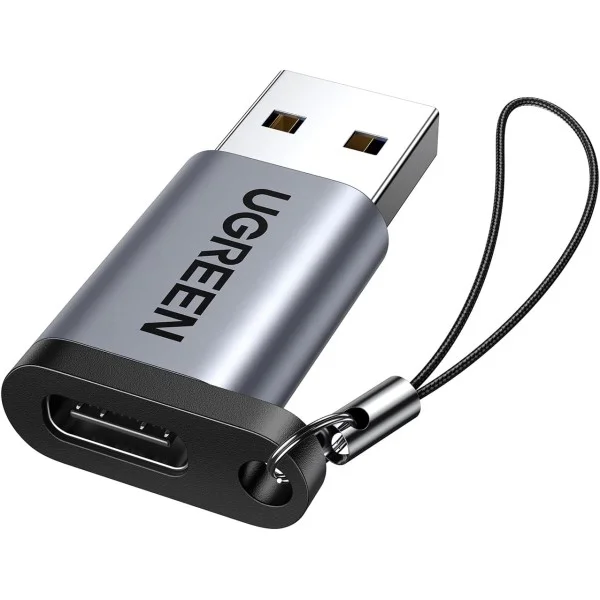 UGREEN USB-A 3.0 to USB-C Adapter, Grey - US276