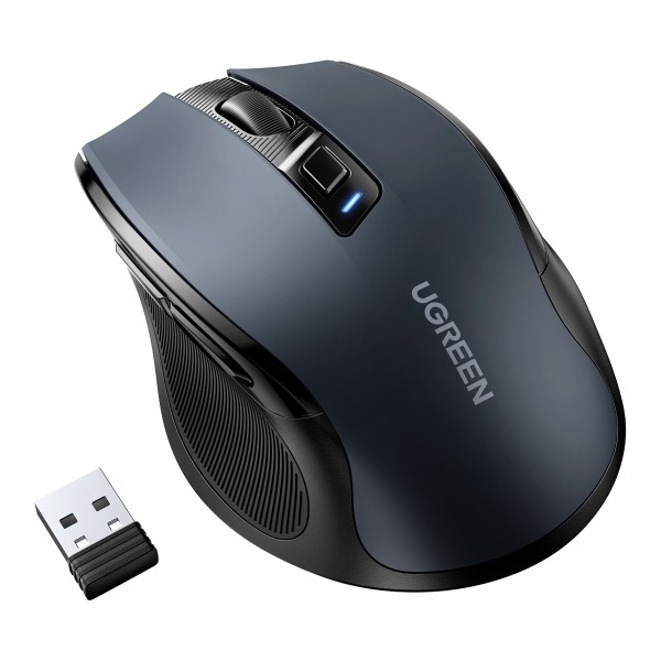 UGREEN Ergonomic Silence Design Wireless Mouse - 2.4G - 4000DPI - MU006