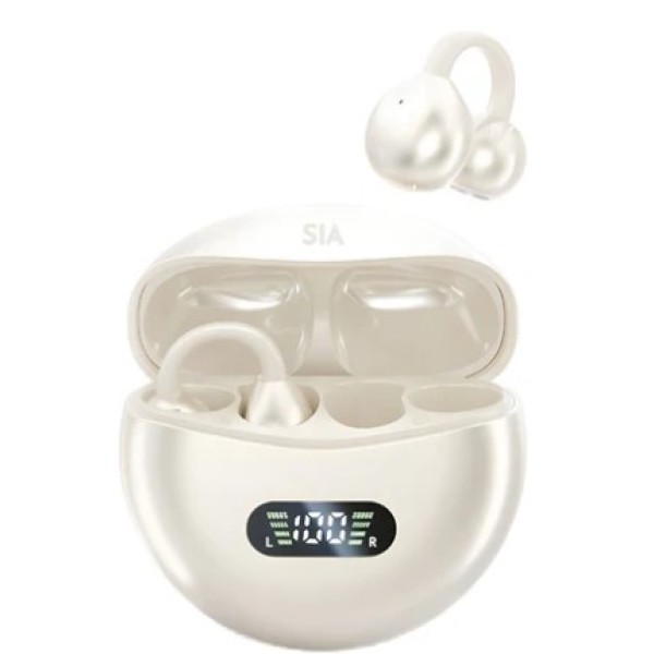 SIA True Wireless Stereo Mini Air Flow Buds, Beige - BKTWSAIR-BG