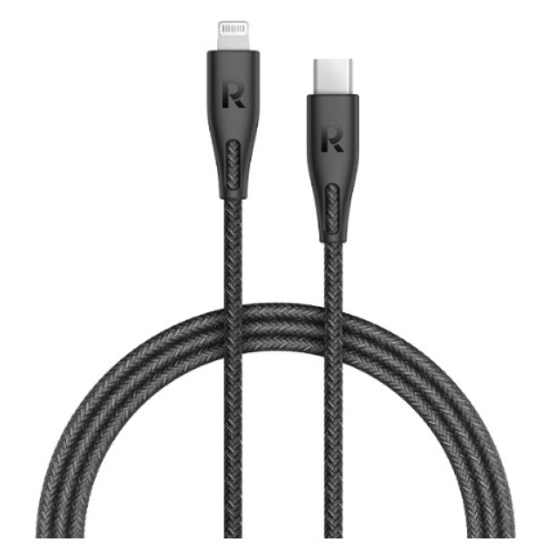 RAVPower Type -C to Light Cable 1.2m, Black - RP-CB1017BLK