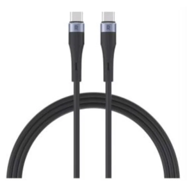 RAVPower 60W Type-C to Type-C 1m Cable, Black - RP-CB1038
