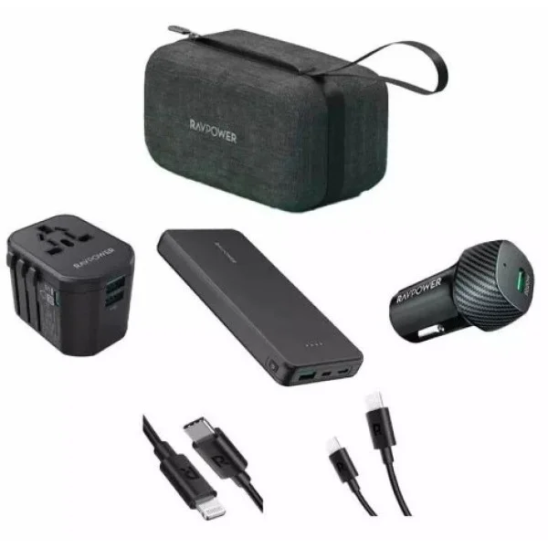 RAVPower  5 in 1 Premium Power Bank Combo - RP-PB1231