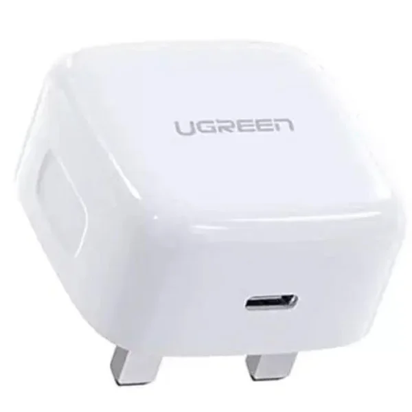 UGREEN PD 20W Fast Charger UK, White - CD137