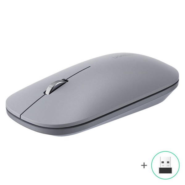 UGREEN Portable Wireless Mouse, Grey - MU001