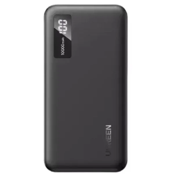 UGREEN 10,000mAh PD-20W Two-way Fast Charging Power Bank, Black - PB311