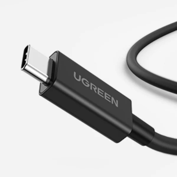 UGREEN USB-C to USB-C Thunderbolt 4 Cable 0.8meter, Black - US501