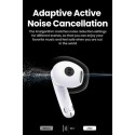 UGREEN HiTune H6 Pro Hybrid Cancelling Earbuds, White - WS203