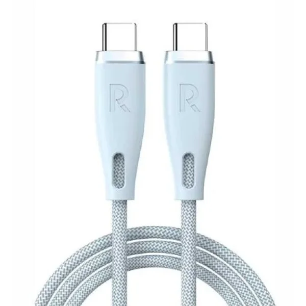 RAVPower 60W USB-C to USB-C Charging 1.2m Cable, Light Blue - RP-CB1037