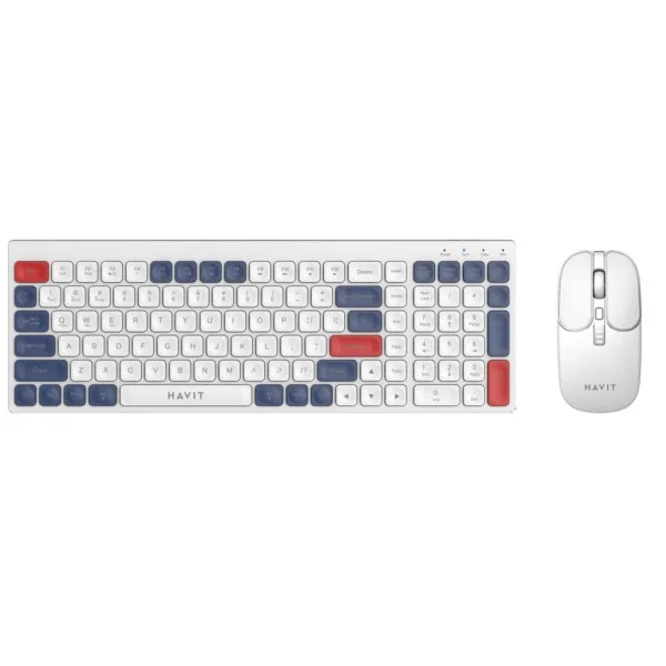 Havit PC Combo (Wireless Keyboard + Wireless Mouse) - KB830WB