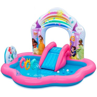 Bestway 2.21m x 1.93m x 1.40m Disney Princess Enchanted Palace Play Center - 9103Y