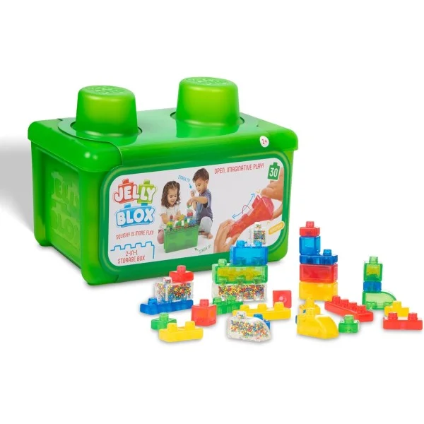 Jelly Blox - Stash & Stack - 2in1 Storage Case - 931693-T