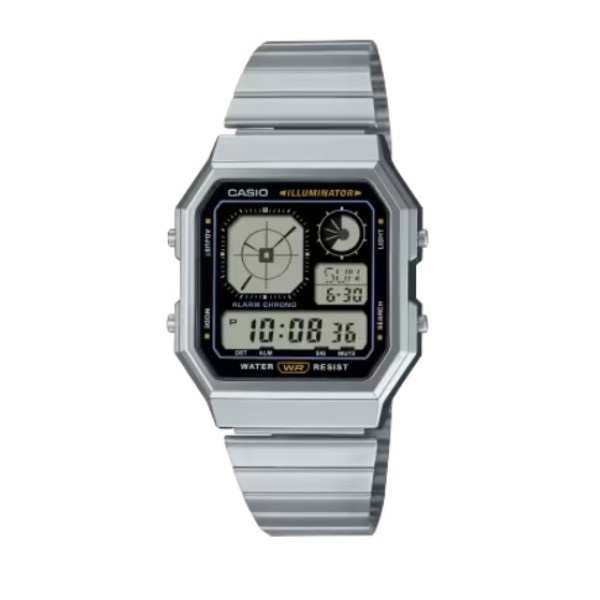 Casio Vintage Digital Watch for Men - A130WE-1ADF