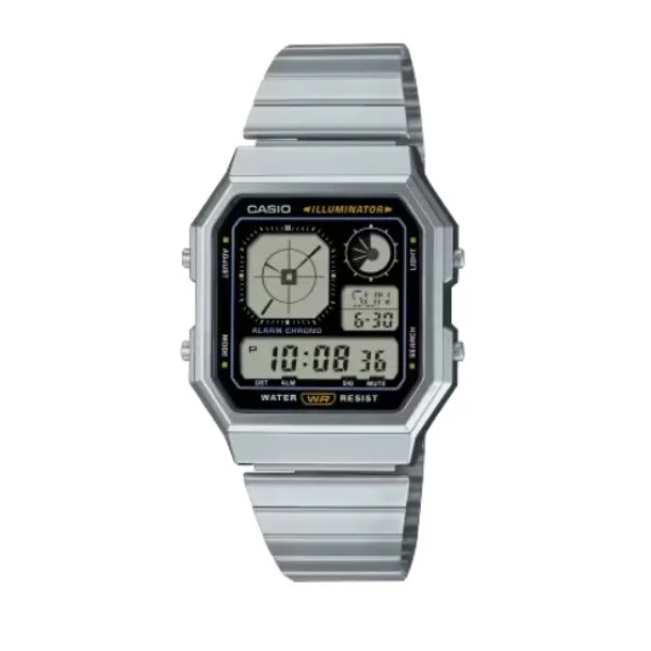 Casio Vintage Digital Watch for Men - A130WE-1ADF