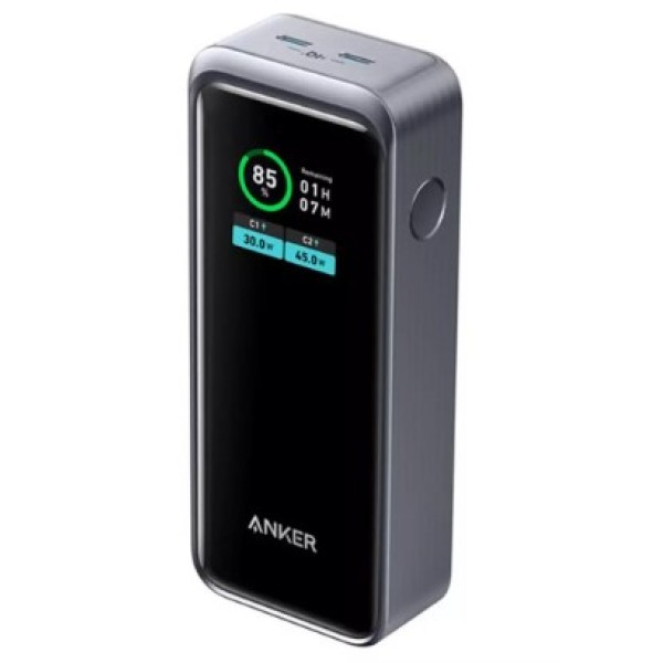 Anker 2-Port 130W, 12,0000mAh Power Bank, Black - A1335011