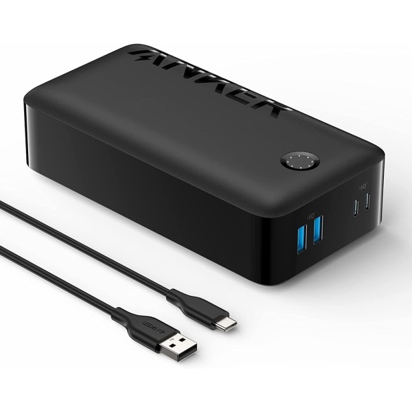 Anker 347 Power Bank (PowerCore 40K) 30W PD, Black  - A1377H11