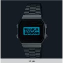 Casio Stainless Steel Band Digital Watch for Unisex - A168WEPC-7ADR