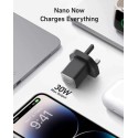 Anker 511 Charger (Nano 3, 30W), Black - A2147K11