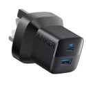 Anker 323 Charger, USB-C Port & USB-A Port, 33W, Black - A2331K11