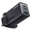 Anker 735 Charger (GaNPrime 65W), 3 Ports, Black - A2668211