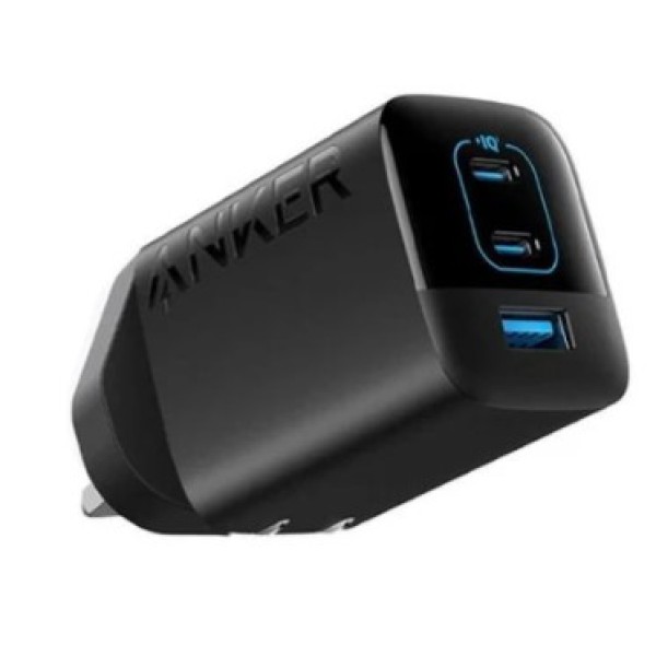 Anker 366 Prime 67W GaN Wall Charger (3 Ports), Black - A2674K11