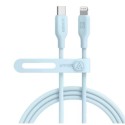 Anker 542 USB-C to Lightning Cable (Bio-Based) (0.9m/3ft), Blue - A80B1H31