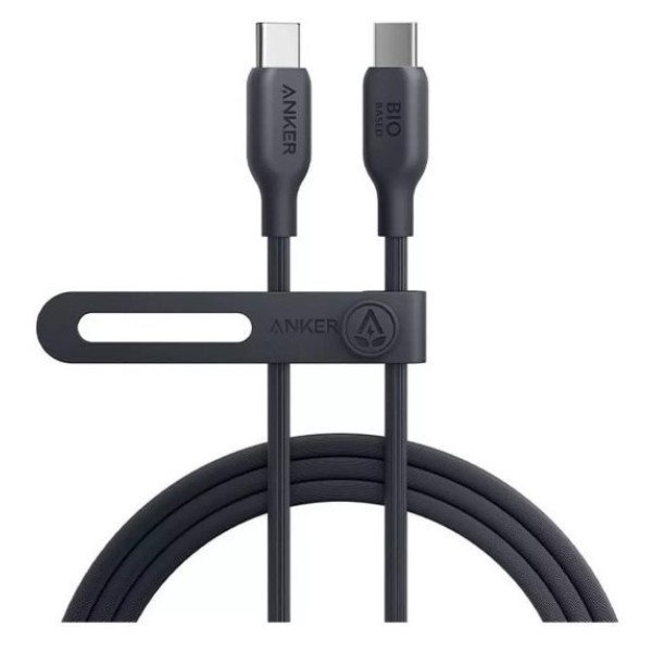 Anker 544 USB-C to USB-C Cable 140W (Bio-Based) (0.9m/3ft), Black - A80F1H11