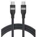 Anker USB-C to USB-C Cable 240W (Upcycled-Braided) (1.8m/6ft), Black - A82E2H12