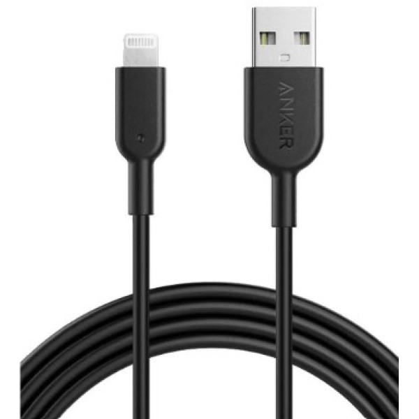 Anker Powerline II Lightning 6ft/1.8m Cable, Black - A8433H12