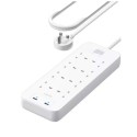 Anker 342 USB Power Strip 8 in 1, 1.8m Cable, White - A9182K21