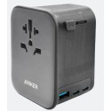 Anker Nano Travel Adapter (4-in-1, 65W), Black - A9213K11