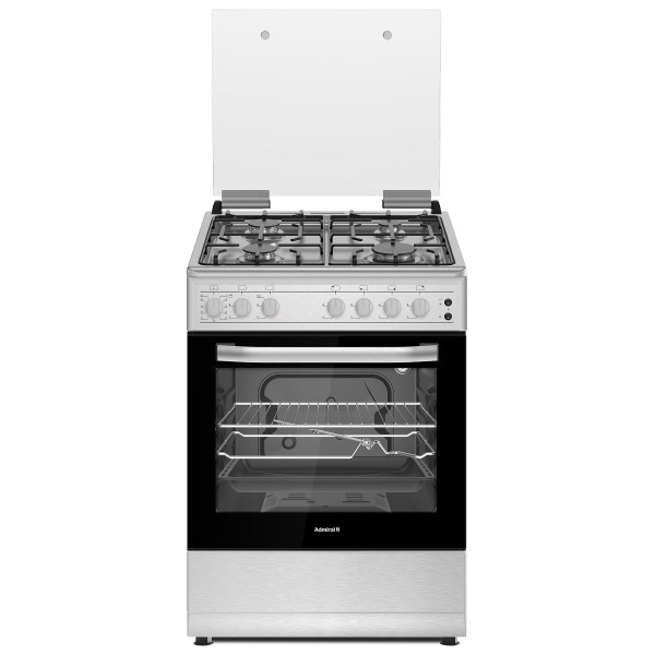Admiral Gas Cooker 60*55, 4 Burner, Gas Oven - ADGC 6060CSSFSM