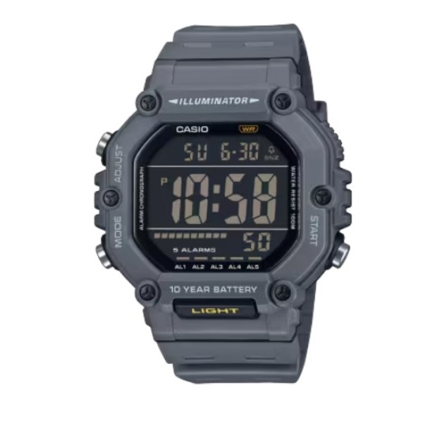 Casio Grey Band Sport's Digital Watch for Men - AE-1600H-8BVDF