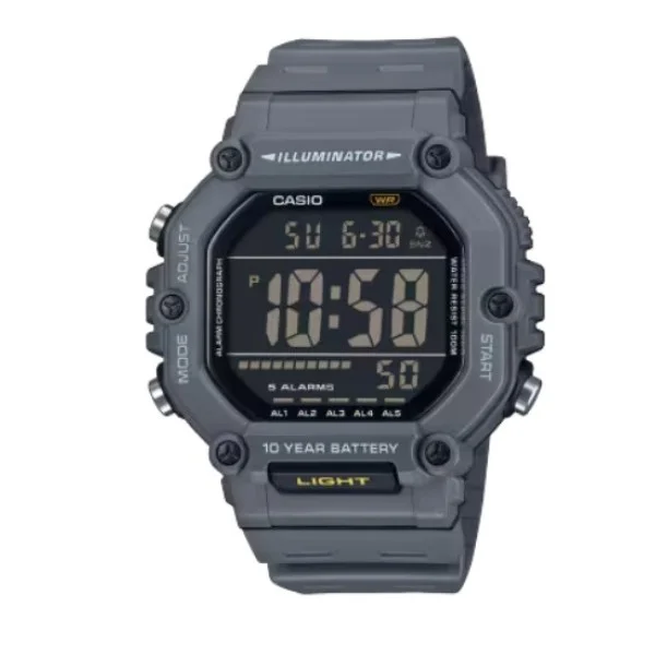 Casio Grey Band Sport's Digital Watch for Men - AE-1600H-8BVDF