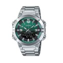 Casio Stainless Steel Band Analog-Digital Watch for Men - AMW-870DA-3AVDF