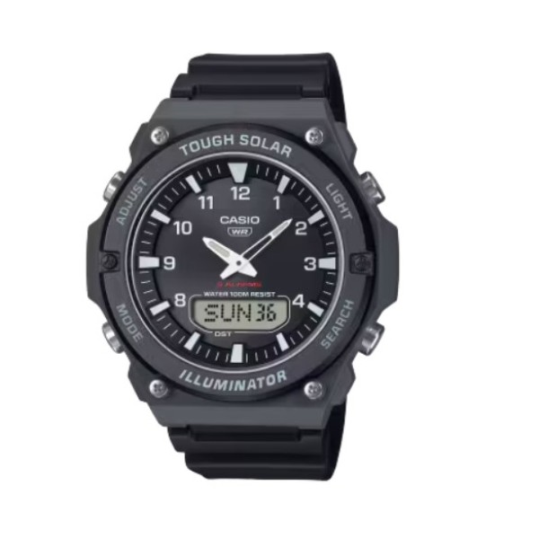 Casio Black Dial Analog-Digital Watch for Men - AQ-S820W-1AVDF