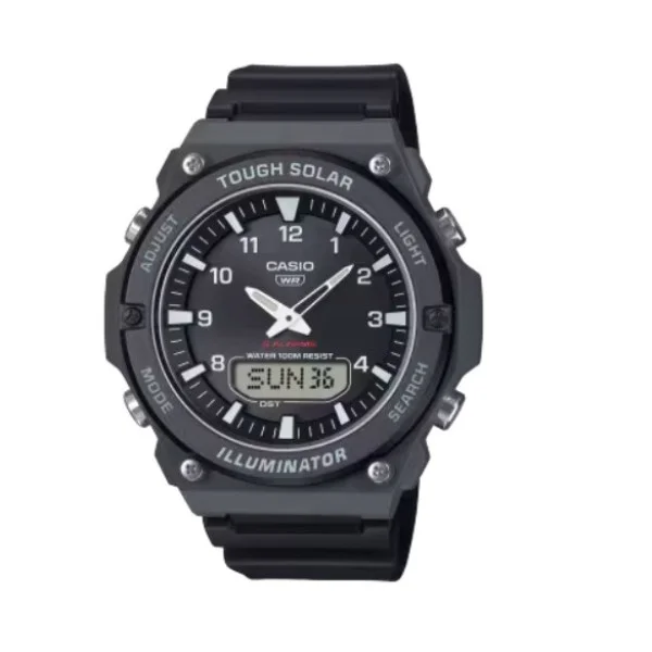 Casio Black Dial Analog-Digital Watch for Men - AQ-S820W-1AVDF